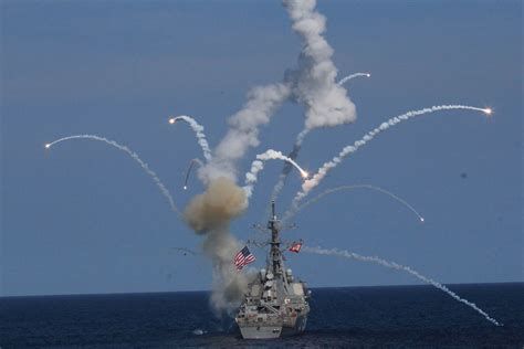 us navy ship hit by missile
